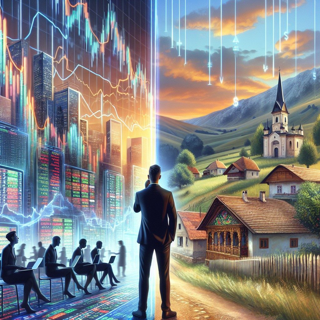 Stocks vs real estate in Romania: how to choose based on your risk profile